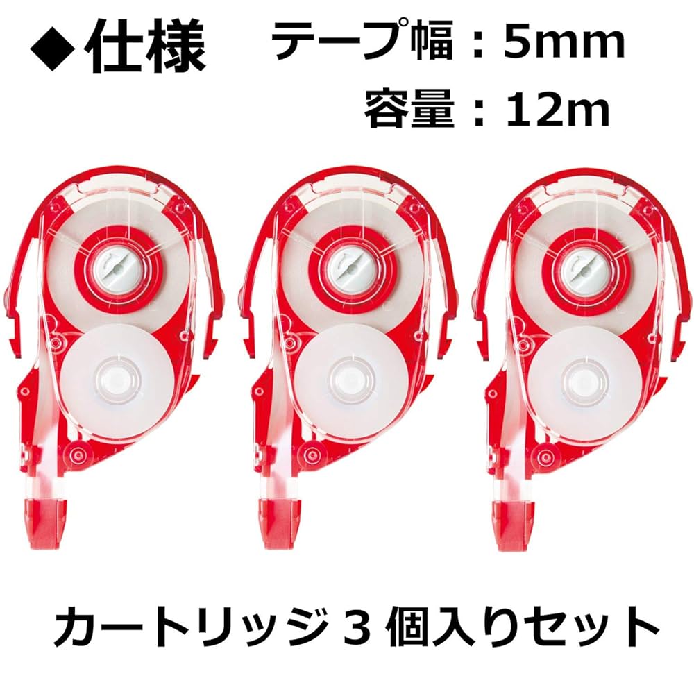 Amazon | トンボ鉛筆 修正テープ MONO モノYX用カートリッジ 5mm